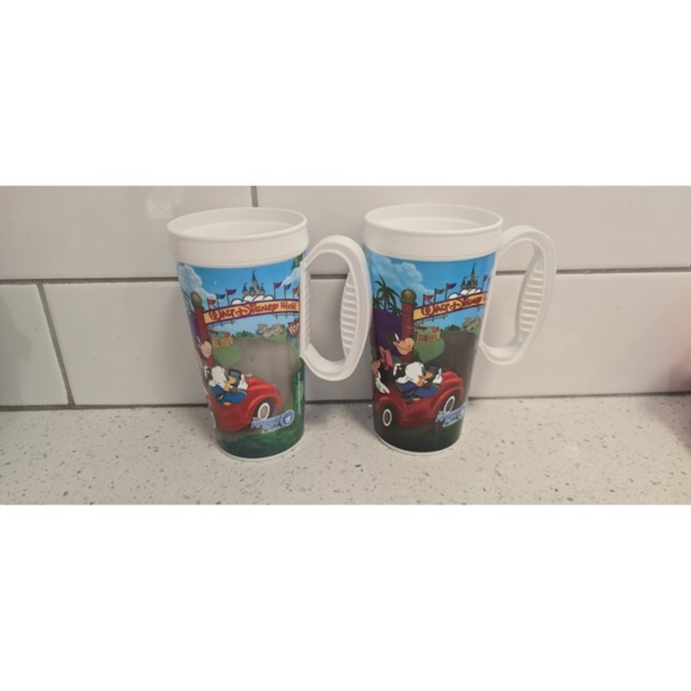 Disney Rapid Fill Mugs Vintage Walt Disney World Resort Set - Picture 3 of 6